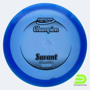 Innova Savant in blue, champion plastic