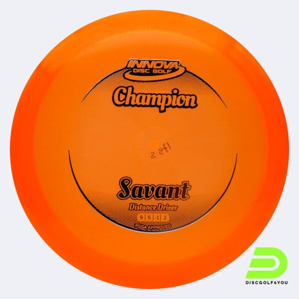 Innova Savant in classic-orange, champion plastic
