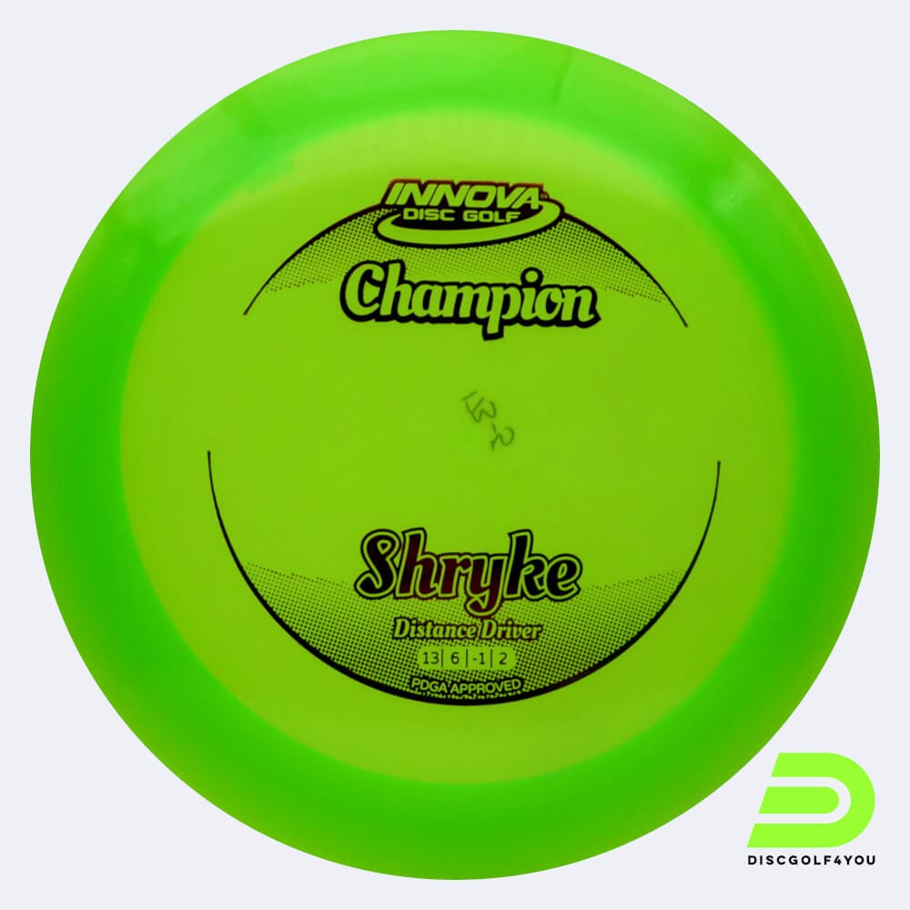 Innova Shryke in hellgrün, im Champion Kunststoff und ohne Spezialeffekt
