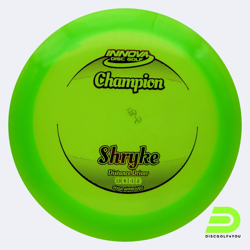 Innova Shryke in light-green, champion plastic