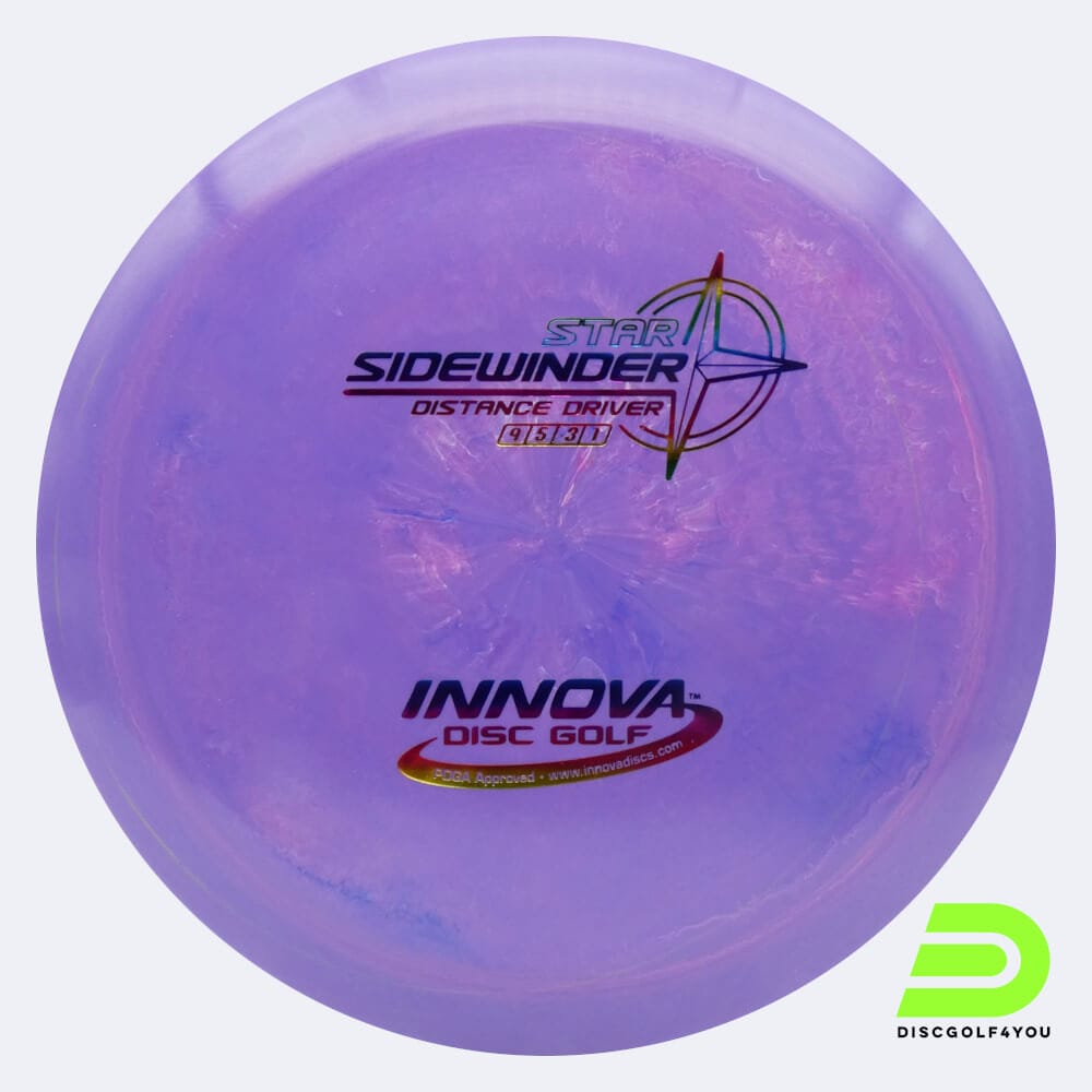 Innova Sidewinder in violett, im Star Kunststoff und ohne Spezialeffekt