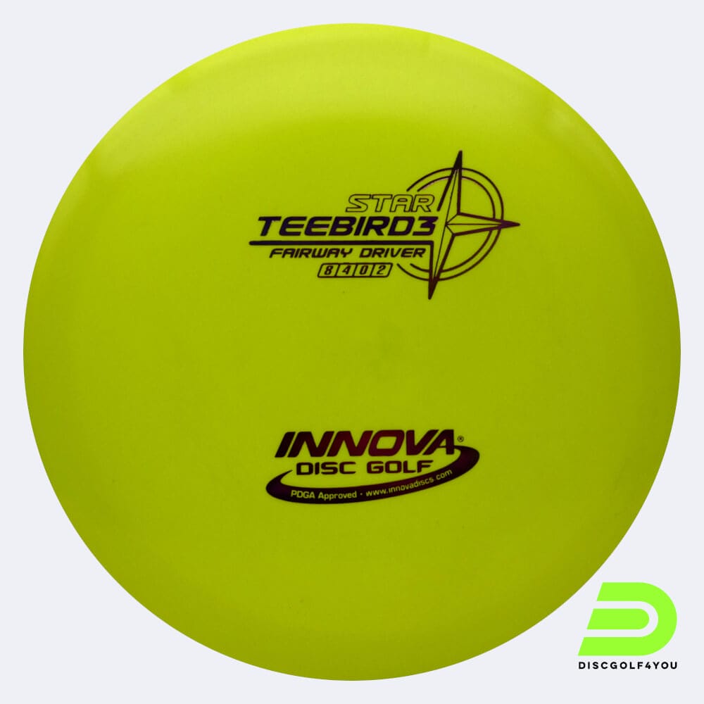 Innova Teebird 3 in gelb, im Star Kunststoff und ohne Spezialeffekt