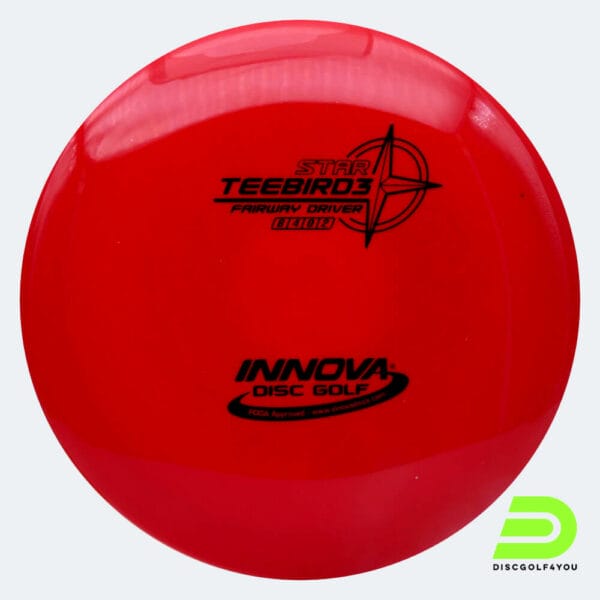 Innova Teebird 3 in rot, im Star Kunststoff und ohne Spezialeffekt