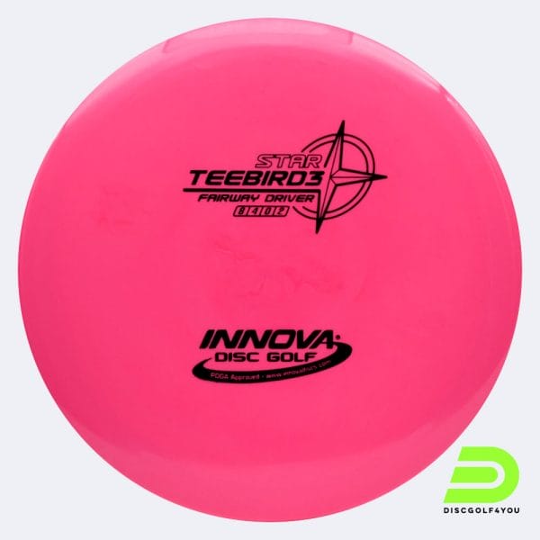 Innova Teebird 3 in pink, star plastic