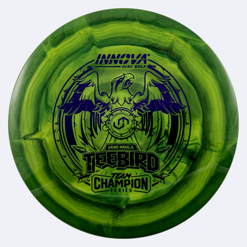 Innova Teebird Väinö Mäkelä Tour Series in grün, im Star Kunststoff und ohne Spezialeffekt