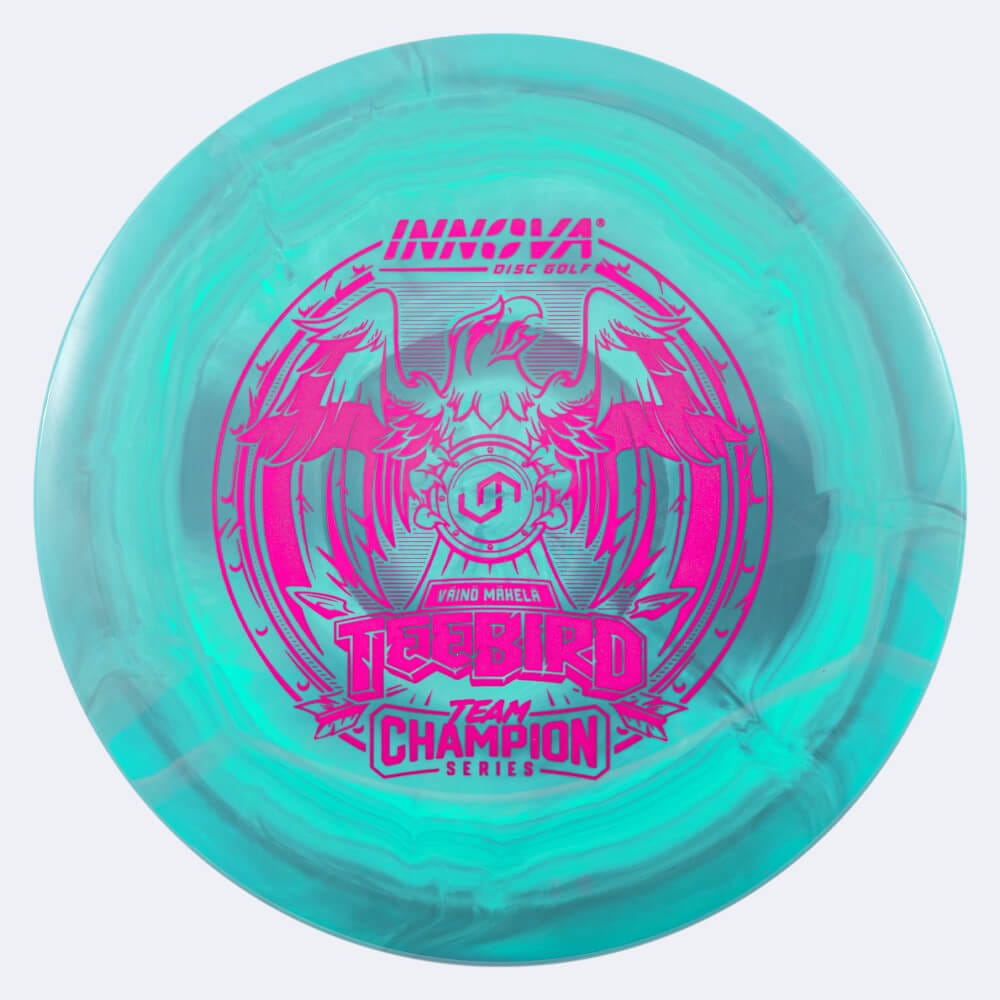 Innova Teebird Väinö Mäkelä Tour Series in türkis, im Star Kunststoff und burst Spezialeffekt