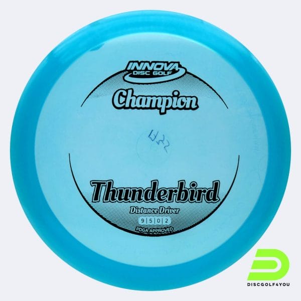 Innova Thunderbird in blau, im Champion Kunststoff und ohne Spezialeffekt