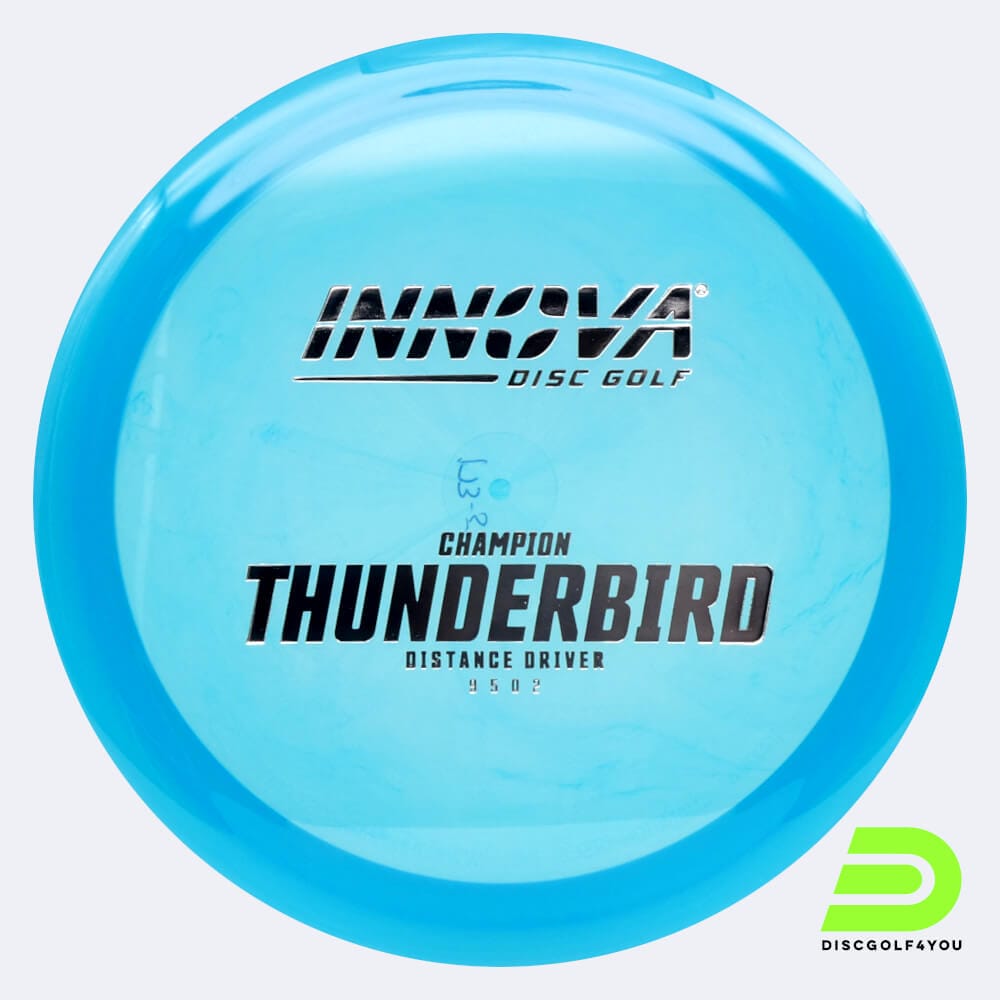 innova thunderbird in türkis, im champion kunststoff und design upgrade spezialeffekt Innova Thunderbird in türkis, im Champion Kunststoff und design upgrade Spezialeffekt