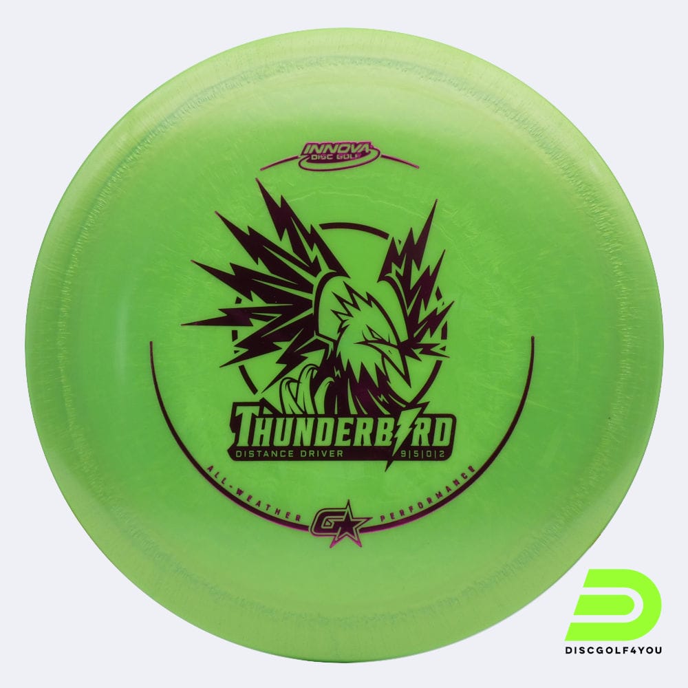 Innova Thunderbird in green, gstar plastic