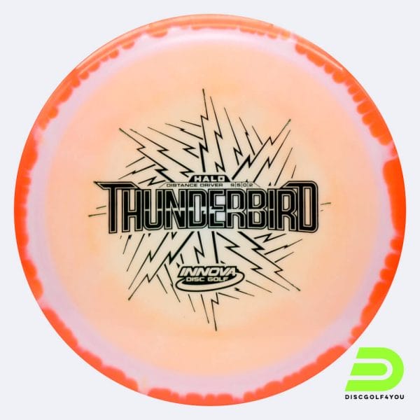 Innova Thunderbird in white-orange, halo star plastic