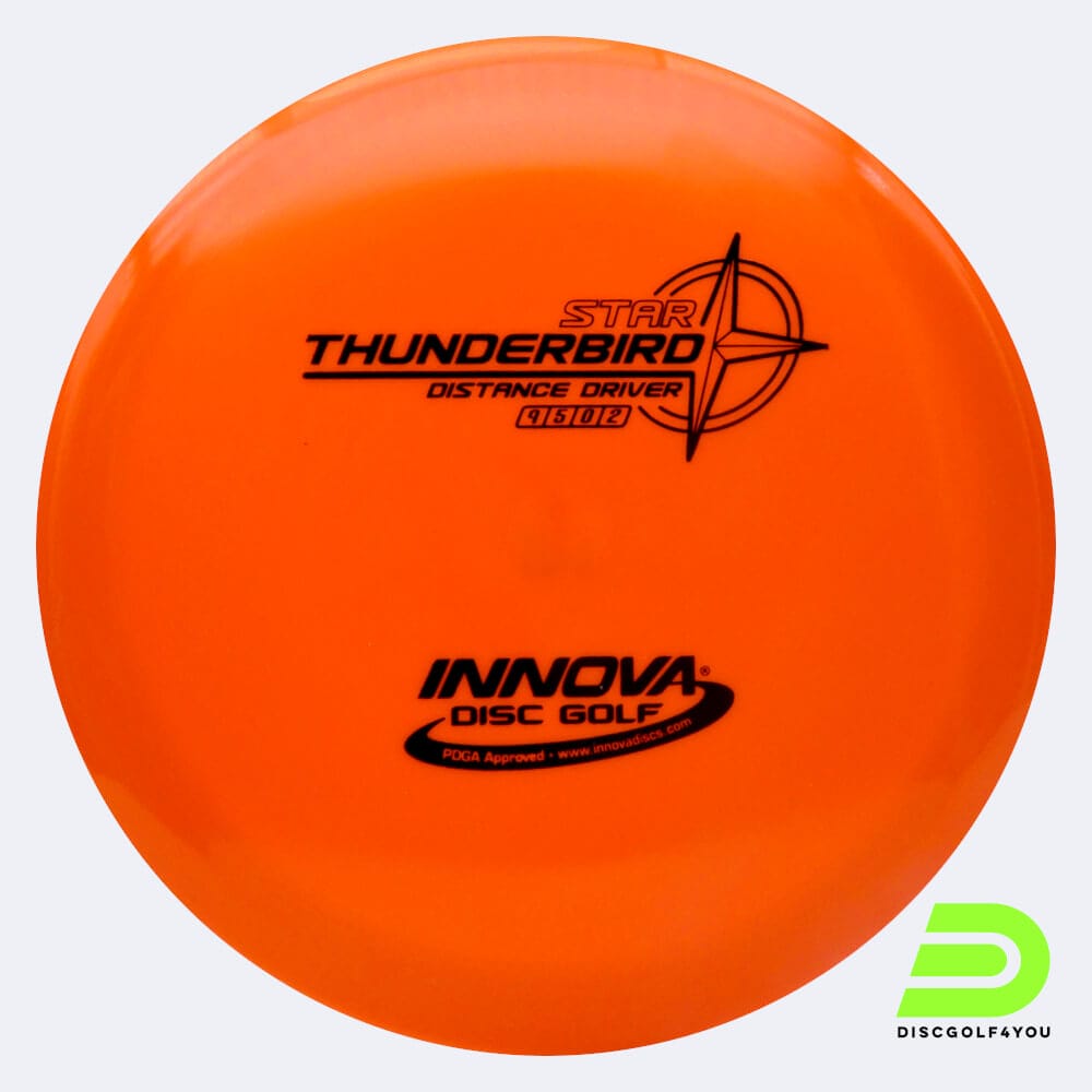 Innova Thunderbird in orange, im Star Kunststoff und ohne Spezialeffekt