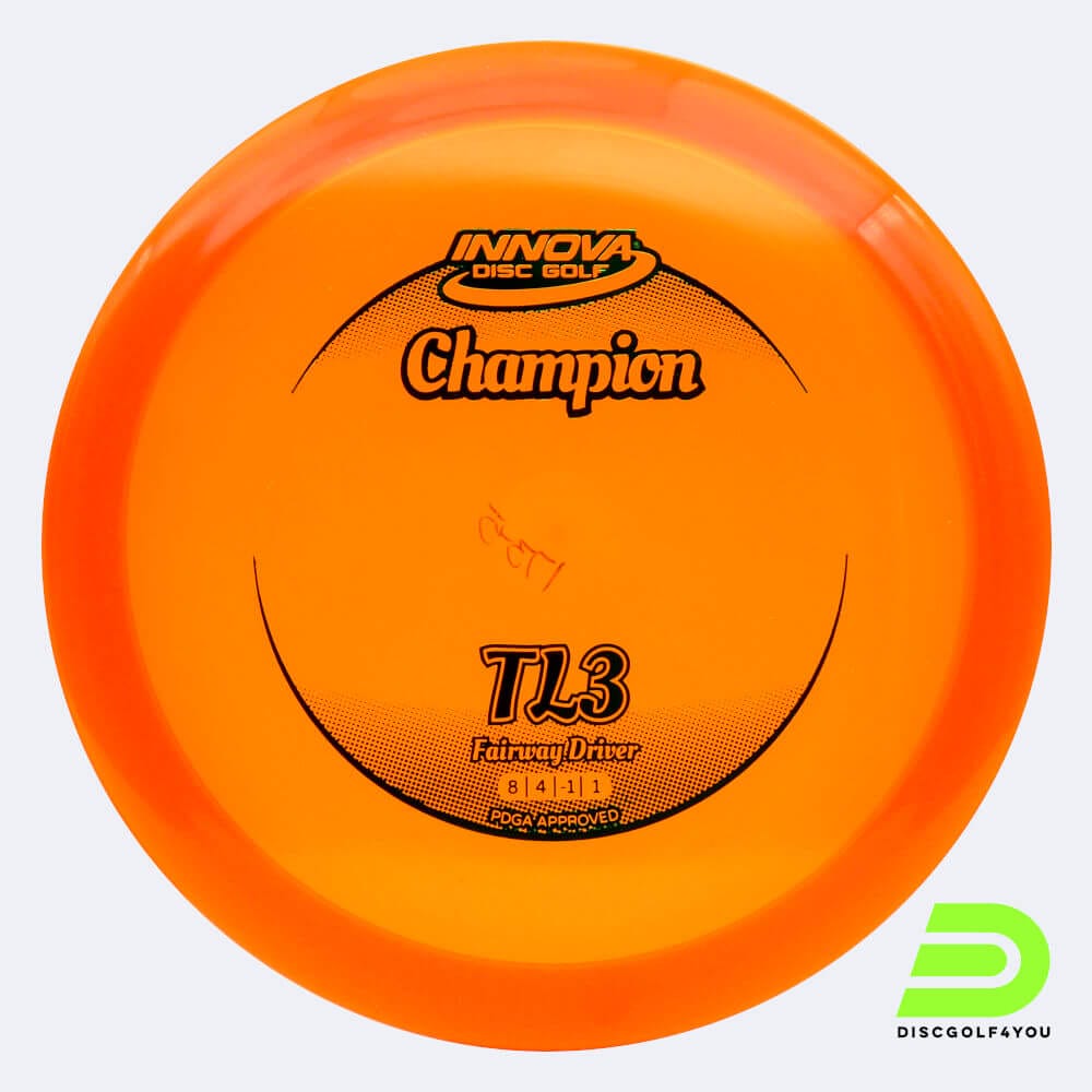 Innova TL3 in classic-orange, champion plastic