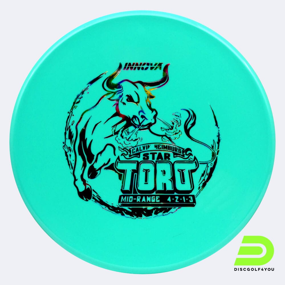 Innova Toro - Calvin Heimburg Tour Series in turquoise, star plastic