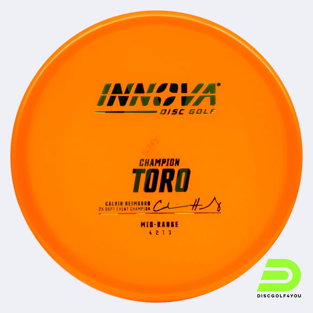 Innova Toro in classic-orange, champion plastic