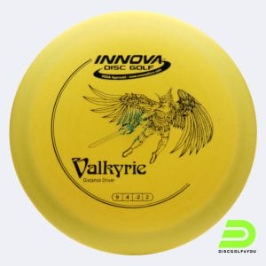 Innova Valkyrie in gelb, im DX Kunststoff und ohne Spezialeffekt