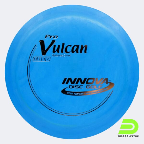 Innova Vulcan in blau, im Pro Kunststoff und ohne Spezialeffekt