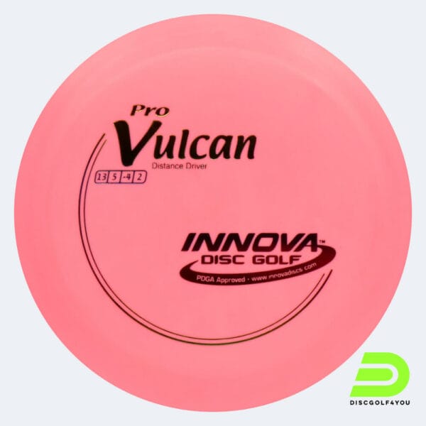 Innova Vulcan in rosa, im Pro Kunststoff und ohne Spezialeffekt