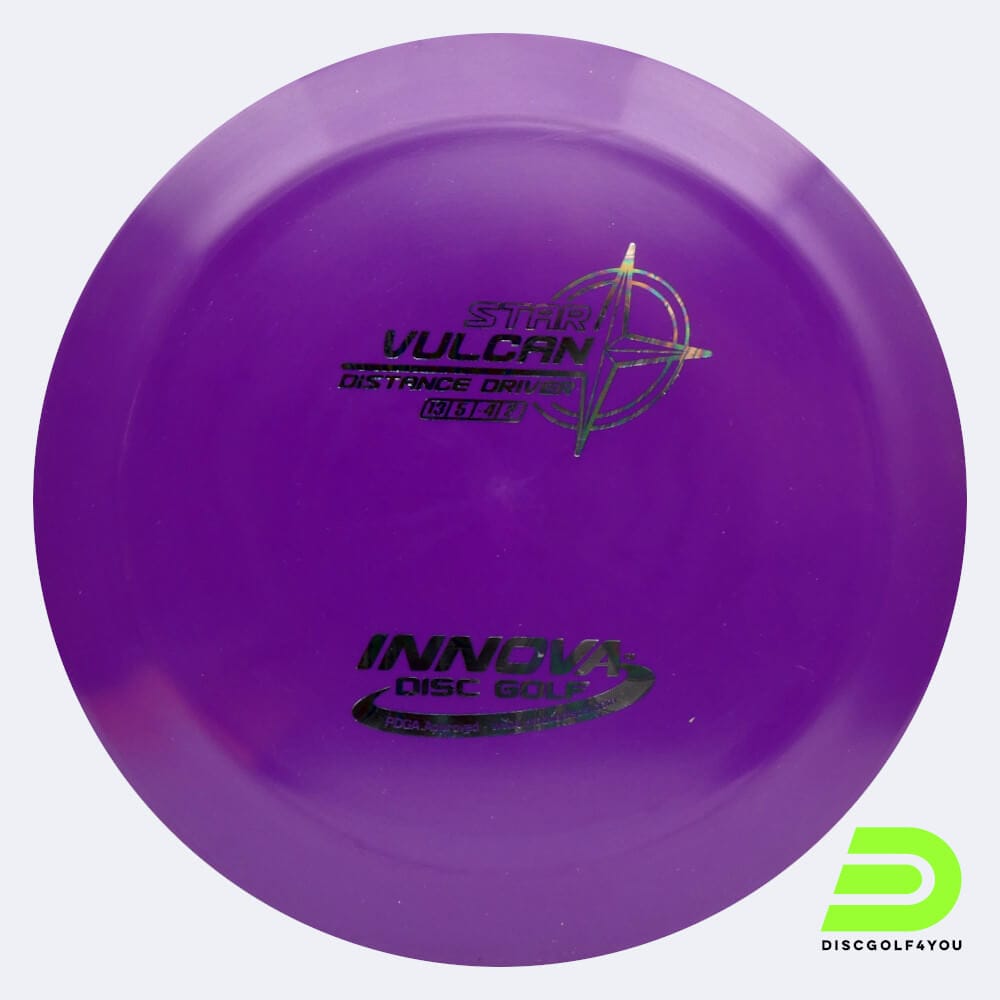 Innova Vulcan in purple, star plastic Innova Vulcan in purple, star plastic