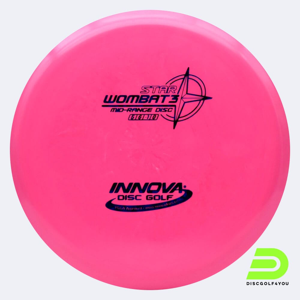 Innova Wombat3 in pink, star plastic Innova Wombat3 in pink, star plastic