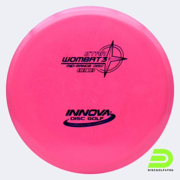 Innova Wombat3 in rosa, im Star Kunststoff und ohne Spezialeffekt