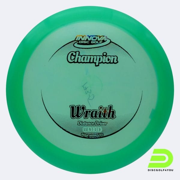Innova Wraith in green, champion plastic