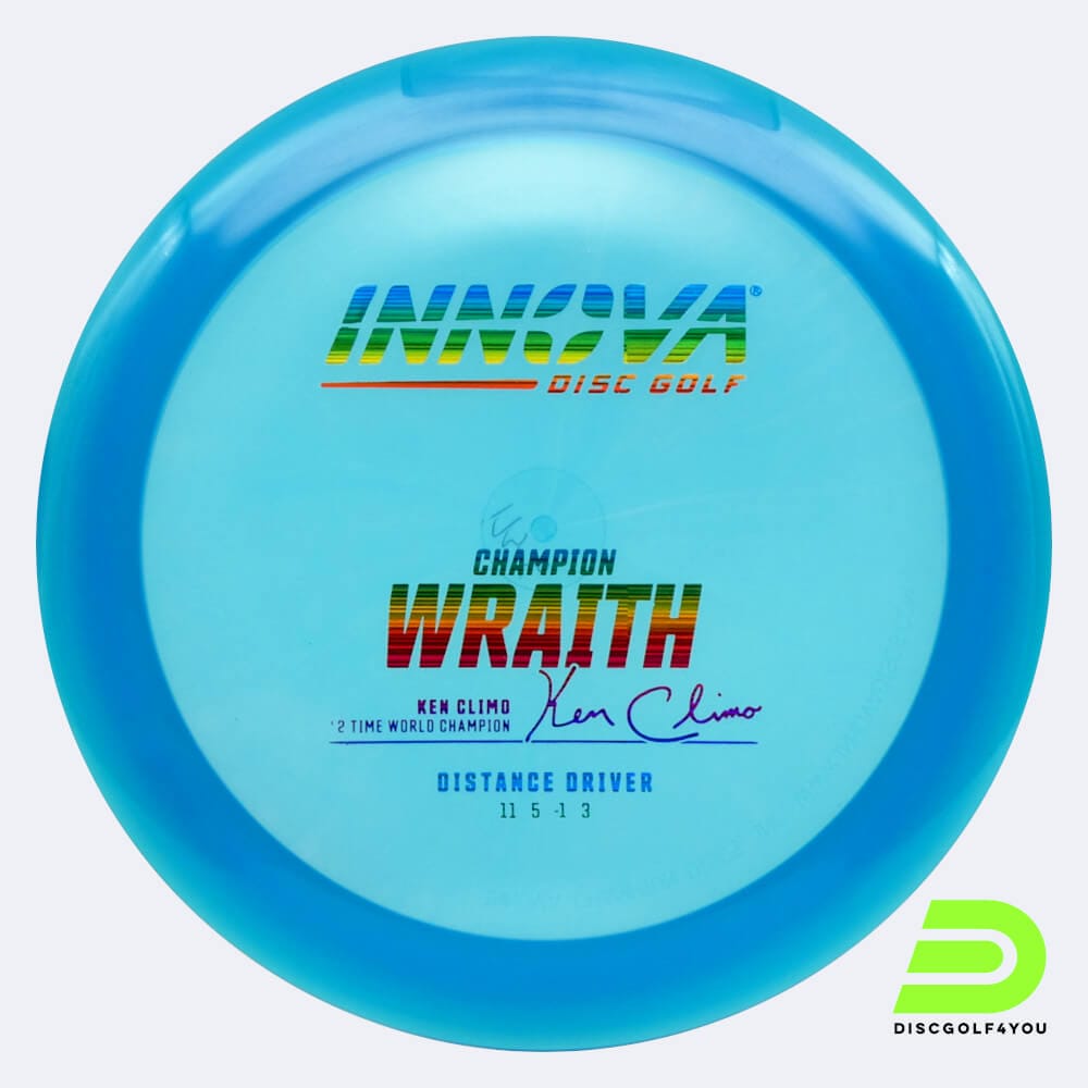 Innova Wraith in türkis, im Champion Kunststoff und design upgrade Spezialeffekt