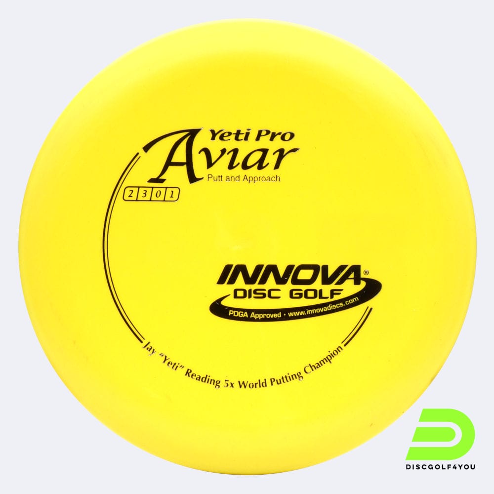 Innova Yeti Aviar in yellow, pro plastic