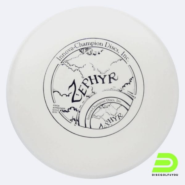 Innova Zephyr in white, dx plastic