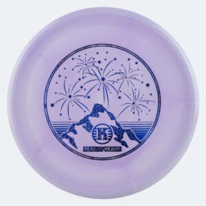 Kastaplast Berg 10 Years in purple, k1 plastic and burst effect