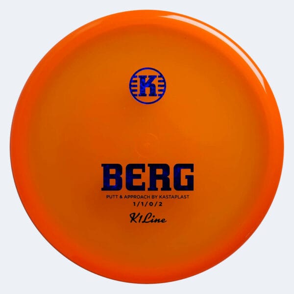 Kastaplast Berg in classic-orange, k1 plastic