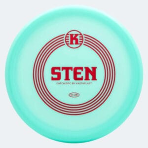 Kastaplast Sten in turquoise, k4 plastic and first run effect
