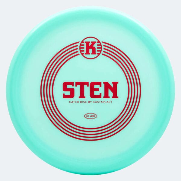 Kastaplast Sten in turquoise, k4 plastic and first run effect