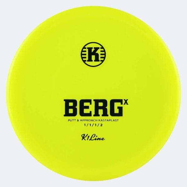 Kastaplast Berg X in yellow, k1 plastic