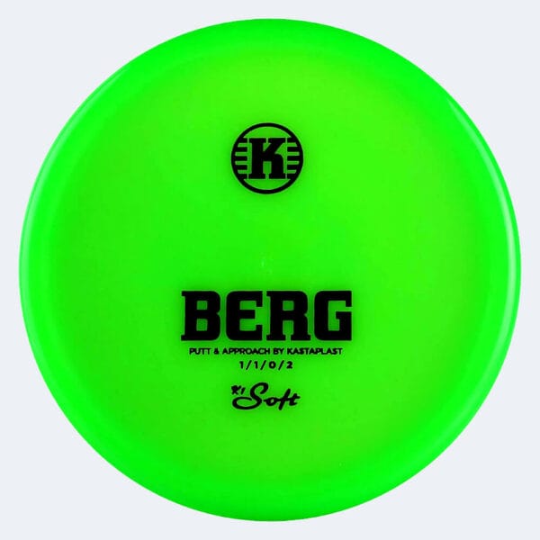 Kastaplast Berg in light-green, k1 soft plastic