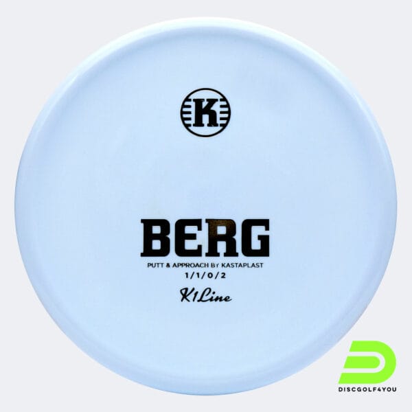 Kastaplast Berg in white, k1 plastic