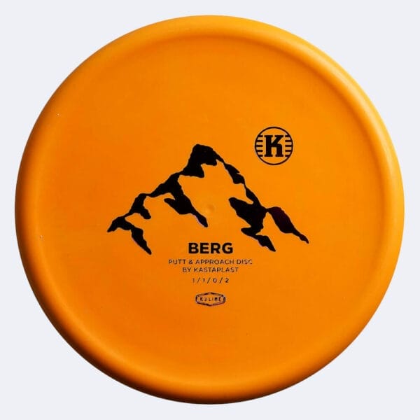 Kastaplast Berg in classic-orange, k3 plastic