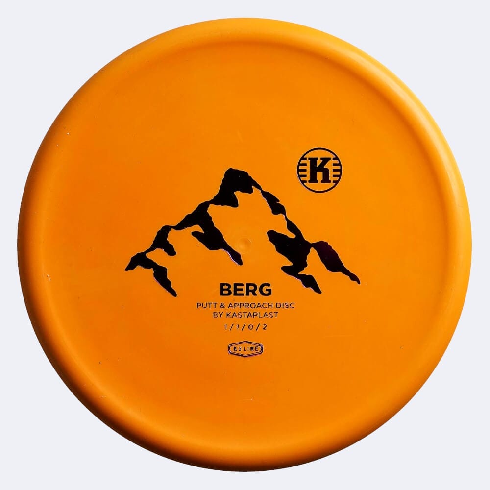 Kastaplast Berg in classic-orange, k3 plastic