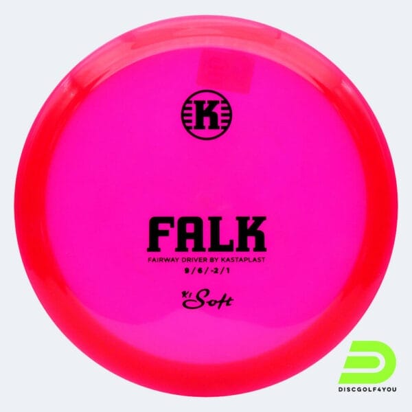 Kastaplast Falk in pink, k1 soft plastic