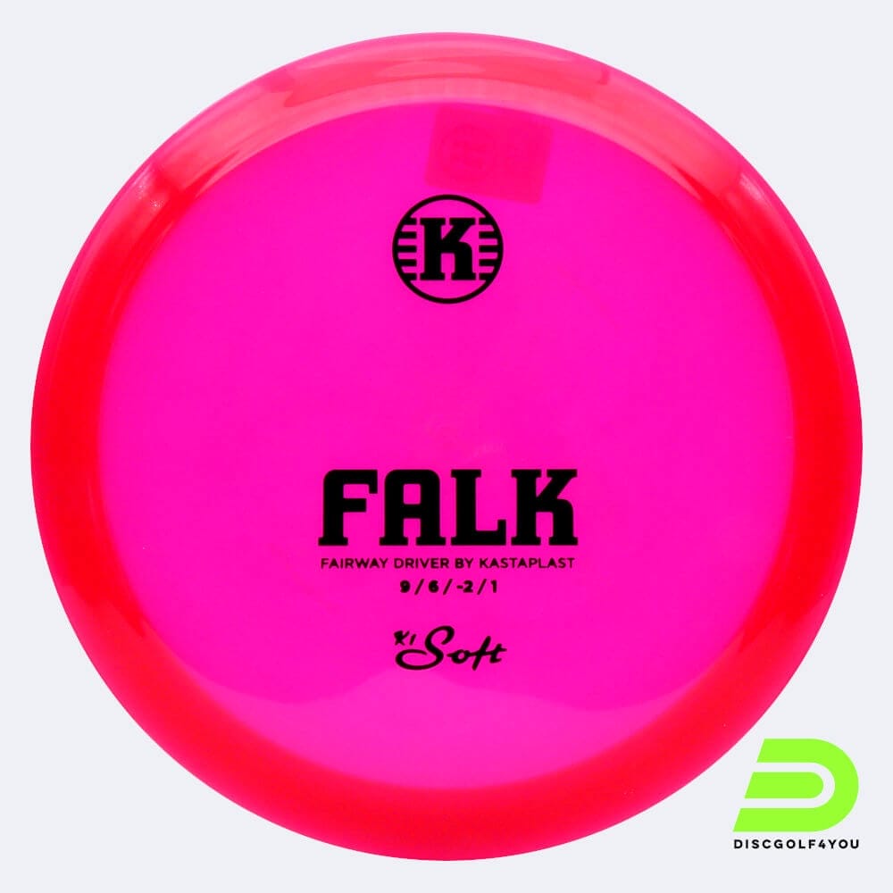 Kastaplast Falk in pink, k1 soft plastic