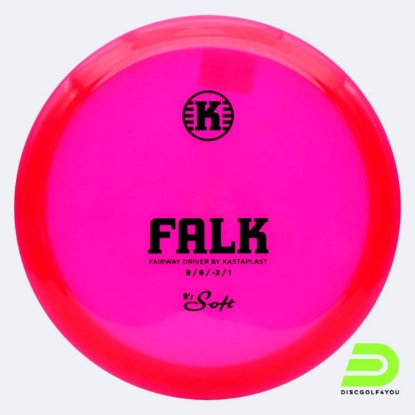Kastaplast Falk in rosa, im K1 soft Kunststoff und ohne Spezialeffekt