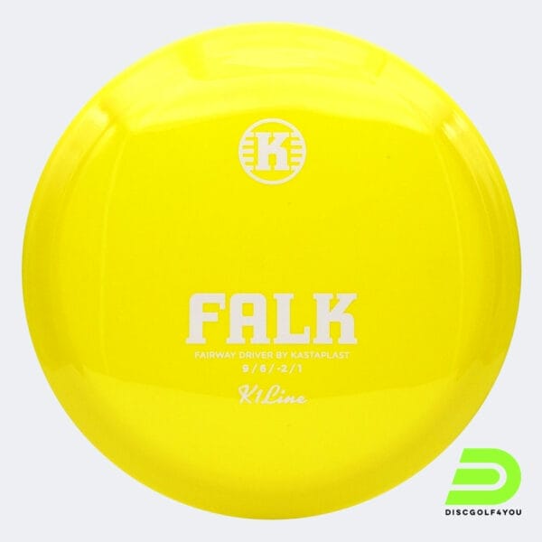 Kastaplast Falk in yellow, k1 plastic