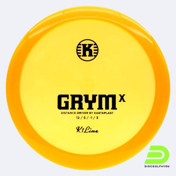 Kastaplast GrymX in orange, im K1 Kunststoff und ohne Spezialeffekt