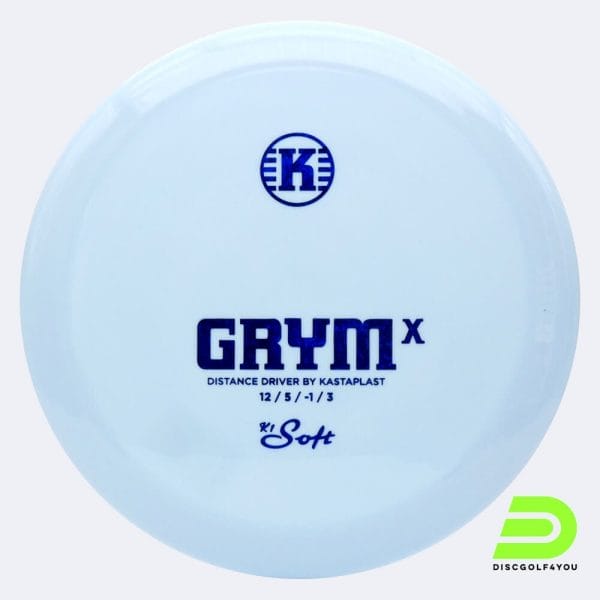 Kastaplast GrymX in light-blue, k1 soft plastic