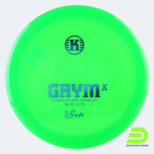 Kastaplast GrymX in light-green, k1 soft plastic