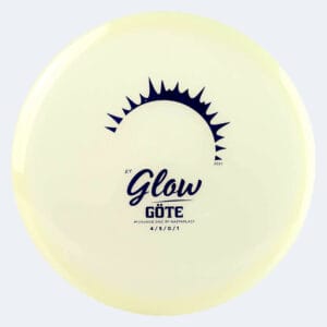 Kastaplast Göte in white, k1 glow plastic and glow effect