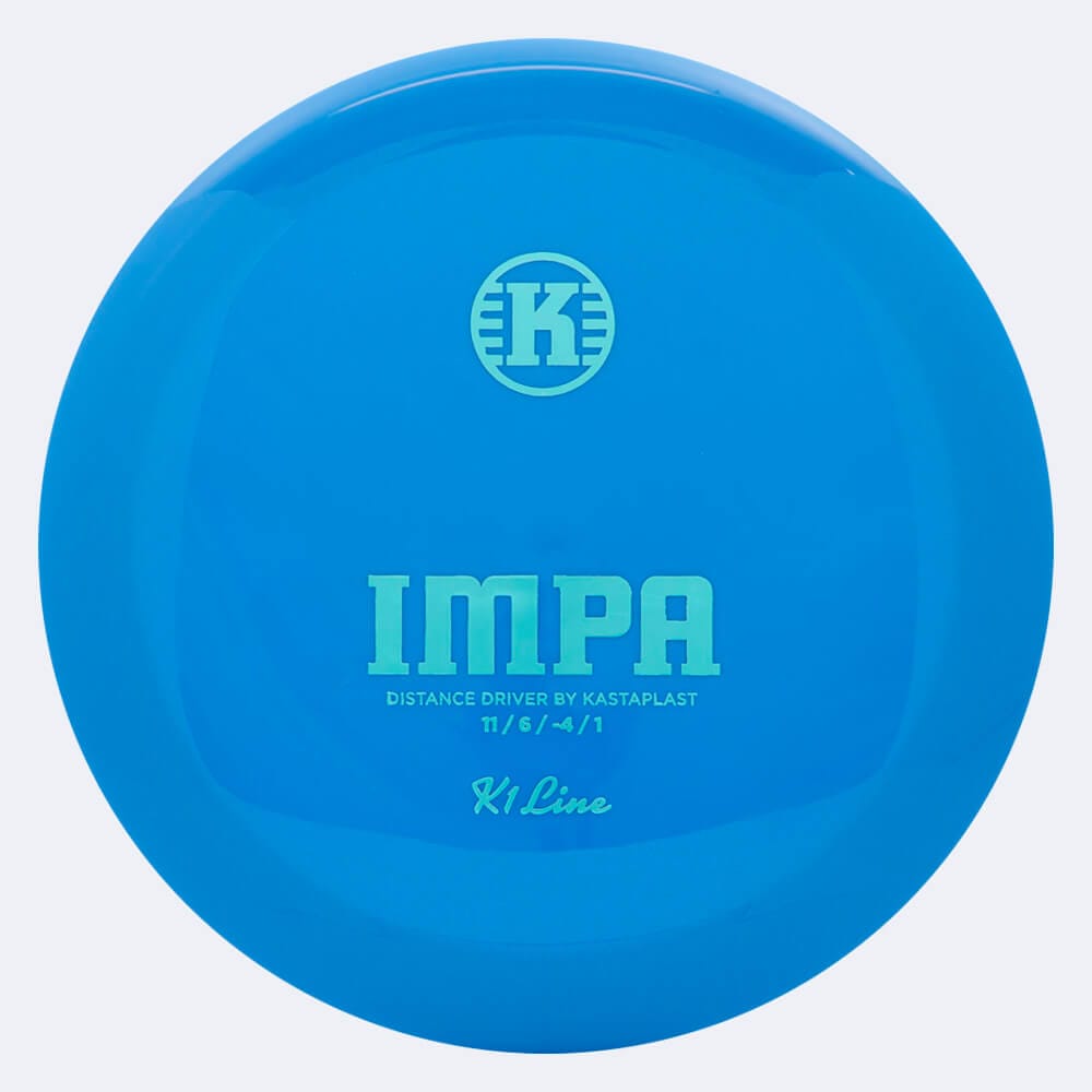 Kastaplast Impa in blue, k1 plastic