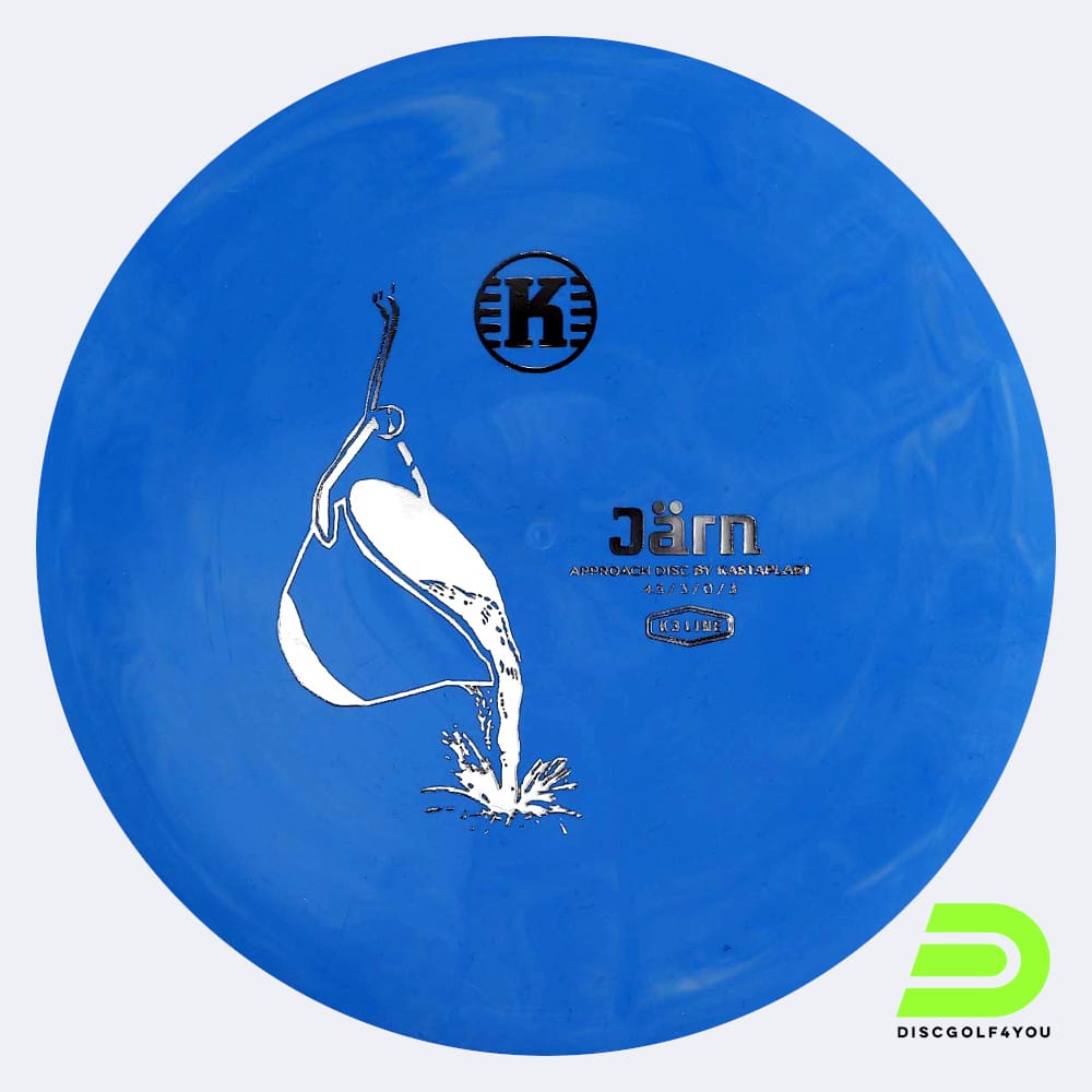 Kastaplast Järn in blue, k3 plastic