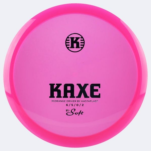Kastaplast Kaxe retooled in pink, k1 soft plastic
