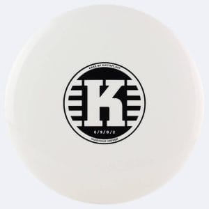Kastaplast Kaxe retooled in white, k1 plastic