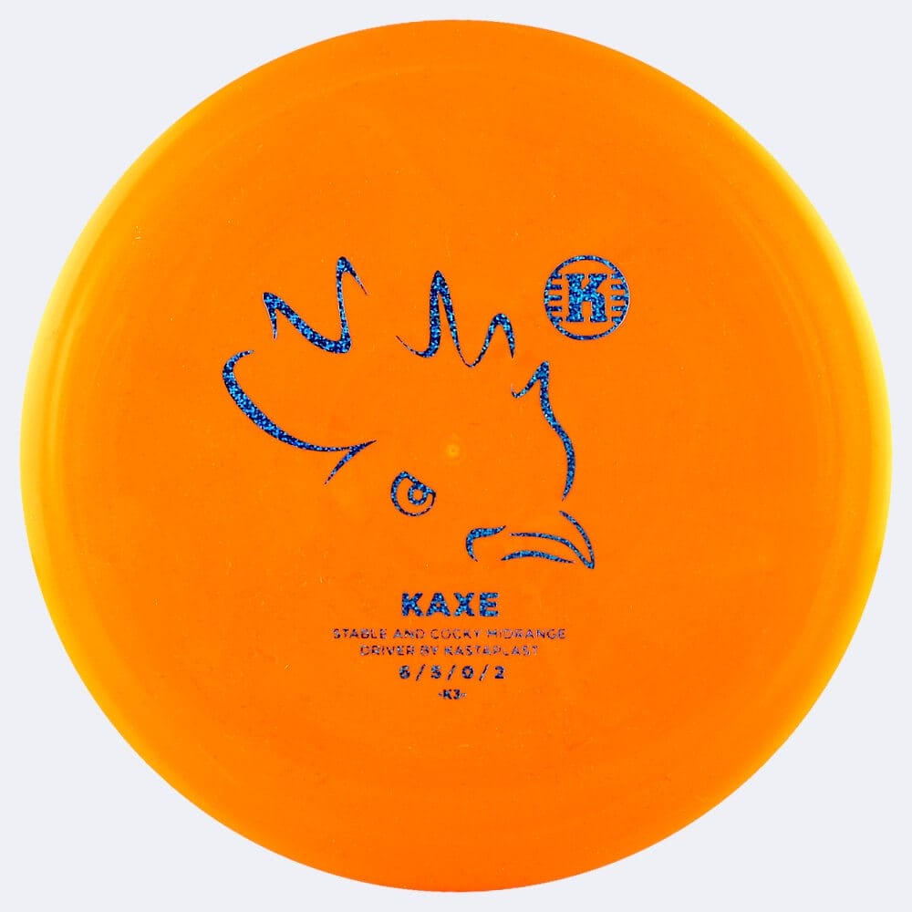 Kastaplast Kaxe retooled in classic-orange, k3 plastic